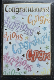 Congratulations   card