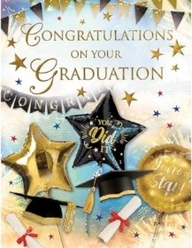 Congratulations on your graduation   Card